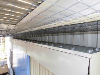 ≪工事レポート≫鳥よけジェル×防鳥ネット＝鳥を完全シャットアウト！